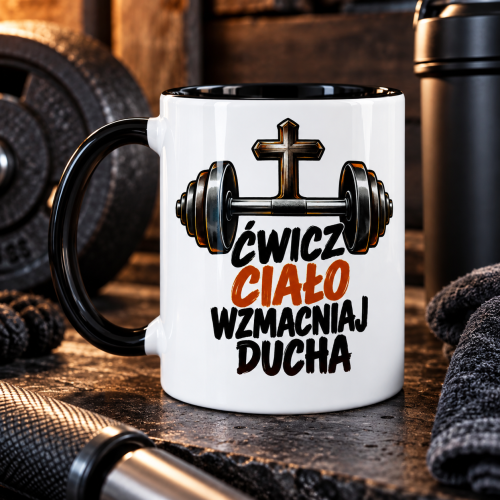Kubek Ćwicz Ciało, Wzmacniaj Ducha.png